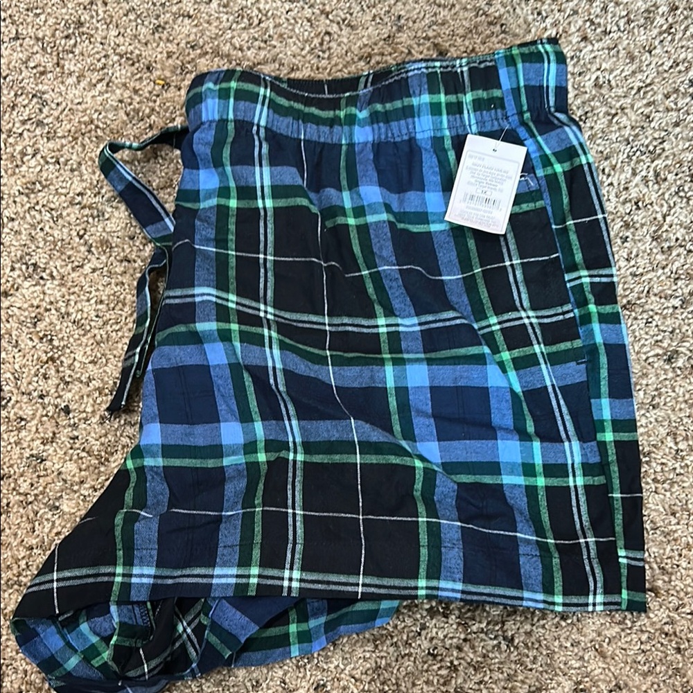 Target Navy Plaid Shirt